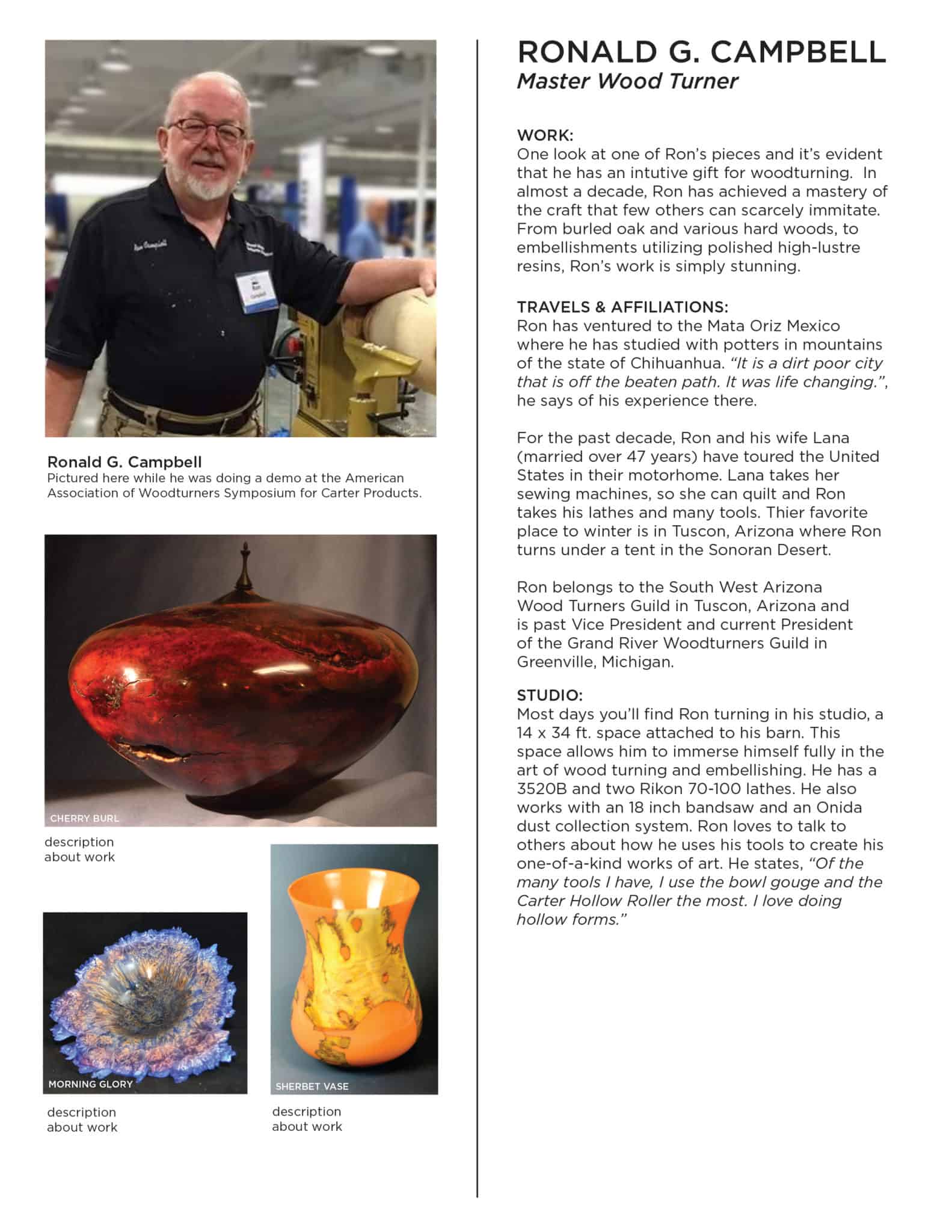 Ronald G. Campbell Bio